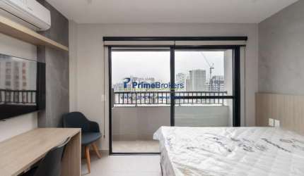Apartamento com 1 quarto à venda na Rua Cardeal Arcoverde, Pinheiros, São Paulo por R$ 440.000