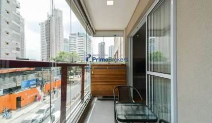 Apartamento com 2 quartos à venda na Rua Eugênio de Medeiros, Pinheiros, São Paulo por R$ 1.080.000