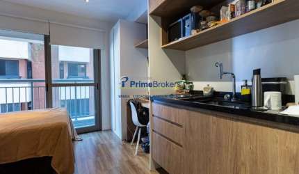 Apartamento com 1 quarto à venda na Alameda Jauaperi, Moema, São Paulo por R$ 405.000
