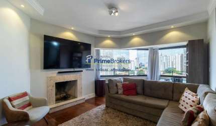 Apartamento com 3 quartos à venda na Rua Vicente Leporace, Campo Belo, São Paulo por R$ 1.200.000