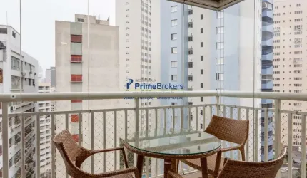 Apartamento com 2 quartos à venda na Alameda Joaquim Eugênio de Lima, Jardim Paulista, São Paulo por R$ 2.400.000