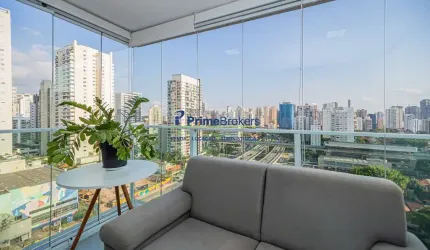 Apartamento com 1 quarto à venda na Rua Flórida, Cidade Monções, São Paulo por R$ 699.000