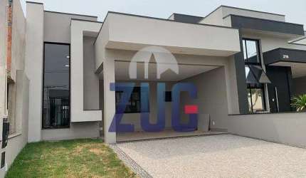 Casa à venda em Paulínia, Vila Monte Alegre, com 3 suítes, com 137.77 m², Terras da Estância