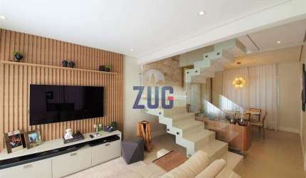 Sobrado à venda em Valinhos, Chácaras Alpina, com 3 suítes, com 144 m², Villa Dorata Residenziale