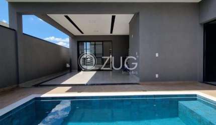 Casa à venda em Valinhos, Jardim São Marcos, com 3 suítes, com 187 m², Residencial Villa do Sol