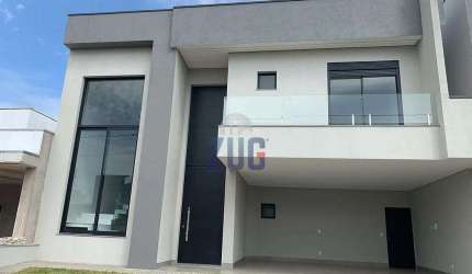 Sobrado à venda em Paulínia, Parque Brasil 500, com 4 suítes, com 312.08 m², Residencial Santorini