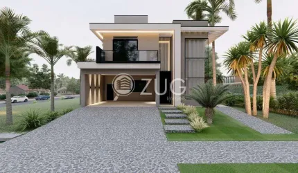 Sobrado à venda em Paulínia, Jardim América, com 3 suítes, com 285 m², Residencial Villa Bella Siena