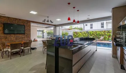 Sobrado à venda em Campinas, Swiss Park, com 4 suítes, com 474 m², Condomínio Swiss Park