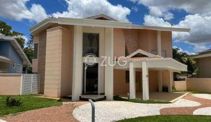 Sobrado para alugar em Campinas, Alphaville Campinas, com 4 suítes, com 440 m²