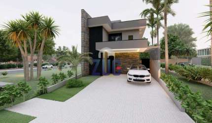 Casa à venda em Paulínia, Vila Monte Alegre, com 3 suítes, com 179.45 m², Terras da Estância