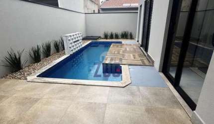 Casa à venda em Paulínia, Cascata, com 3 suítes, com 190.96 m², Campos do Conde II
