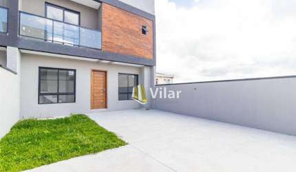 Sobrado com 3 dormitórios à venda, 101 m² por R$ 642.000 - Xaxim - Curitiba/PR