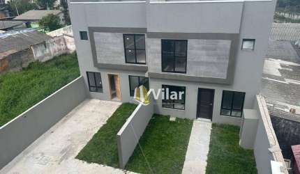 Sobrado com 3 dormitórios à venda, 100 m² por R$ 589.000 - Lindóia - Curitiba/PR