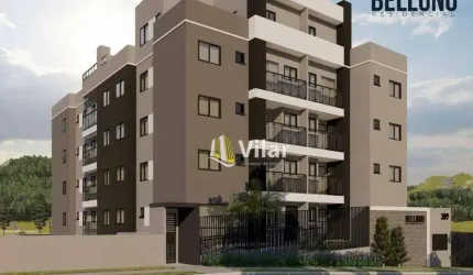 Apartamento com 2 dormitórios à venda, 59 m² por R$ 349.000 - Centro - Pinhais/PR
