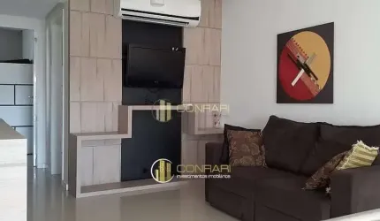 Apto mobiliado 03 Suítes e 02 Vagas, Meia Praia!