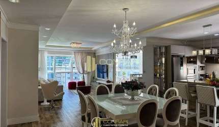 Apartamento mobiliado e decorado 3 suítes 02 vagas