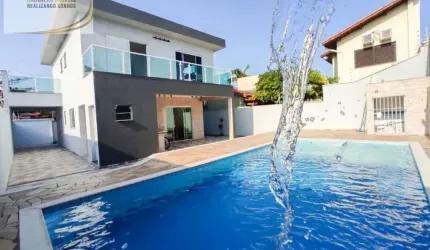 SUPER OPORTUNIDADE!! SOBRADO ALTO PADRÃO MOBILIADO COM PISCINA E CHURRASQUEIRA!!