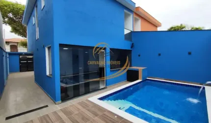 MARAVILHOSO SOBRADO ALTO PADRÃO PERTINHO DO MAR COM PISCINA E CHURRASQUEIRA EM ITANHAÉM!