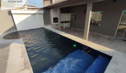 OPORTUNIDADE!! CASA ALTO PADRÃO COM PISCINA 04 DORMITÓRIOS PARA VENDA EM ITANHAÉM!!