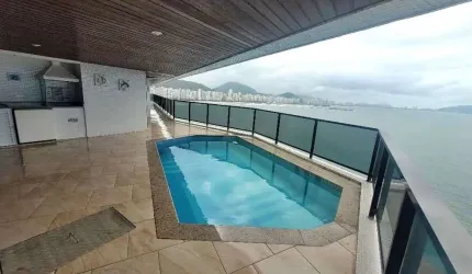 Apartamento com 5 dormitórios à venda, 368 m² por R$ 4.240.000,00 - GALHETAS - Guarujá/SP