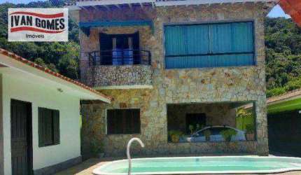 Sobrado com 7 dormitórios à venda, 382 m² por R$ 1.650.000,00 - Guaiuba - Guarujá/SP
