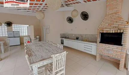 Apartamento com 3 dormitórios para alugar, 90 m² por R$ 5.900,00/mês - Pitangueiras - Guarujá/SP