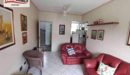 Apartamento com 3 dormitórios para alugar, 85 m² por R$ 3.500/mês - Astúrias - Guarujá/SP