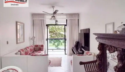 Apartamento com 3 dormitórios para alugar, 96 m² por R$ 4.500/mês - Tombo - Guarujá/SP