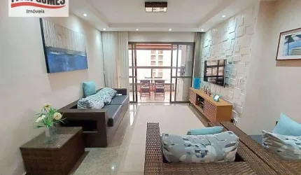 Apartamento com 4 dormitórios à venda, 160 m² por R$ 1.200.000,00 - Asturias - Guarujá/SP