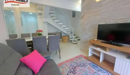 Cobertura com 3 dormitórios à venda, 120 m² por R$ 1.160.000,00 - Pitangueiras - Guarujá/SP