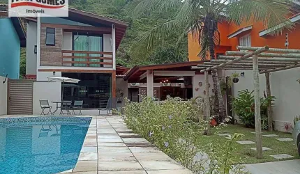 Sobrado com 3 dormitórios à venda, 158 m² por R$ 1.120.000 - Jardim Guaiuba - Guarujá/SP