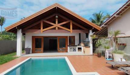 Casa terrea com 3 dormitórios à venda, 198 m² por R$ 1.200.000 - Guaiuba - Guarujá/SP