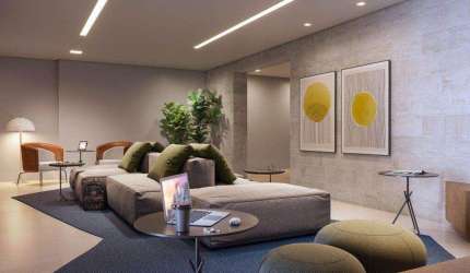 Apartamento para Venda - 45m², 1 dormitório e 1 vaga - Perdizes