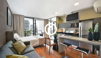 Apartamento para Venda - 35m², 1 dormitório, 1 vaga - Vila Olímpia