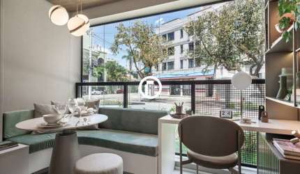 Apartamento para Venda - 40m², 1 dormitório, 1 vaga - Santo Amaro