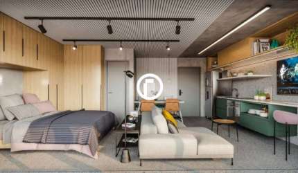 Apartamento para Venda - 43m², 1 dormitório, sendo 1 suites, República