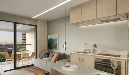 Apartamento para Venda - 41m², 1 dormitório, sendo 1 suites, 1 vaga - Moema