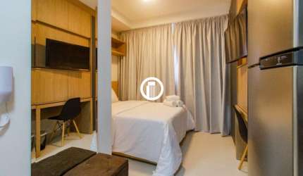Apartamento Studio TOTALMENTE MOBILIADO para locação/aluguel mensal, 1 dormitório - Vila Clementino