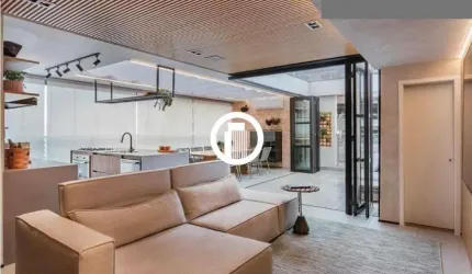 Apartamento Cobertura para venda 204m², 2 dormitórios, sendo 2 suítes, 3 vagas - Brooklin