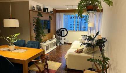 Apartamento para venda 110m², 3 dormitórios, 1 suíte, 1 vaga - Higienópolis