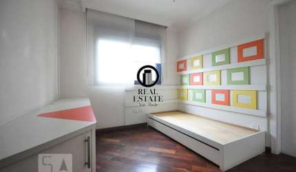 Apartamento para venda 225m², 4 dormitórios, 3 suítes, 4 vagas - Morumbi