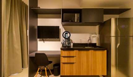 Apartamento Studio para locação/aluguel MOBILIADO, 21m², 1 dormitório - Consolação