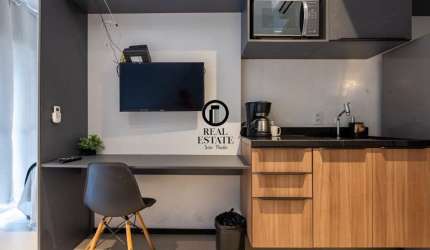 Apartamento Studio para locação/aluguel MOBILIADO, 22m², 1 dormitório - Consolação