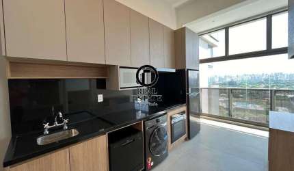 Apartamento para locação, 40m², 1 dormitório, 1 vaga - Moema
