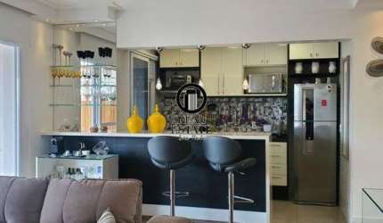 Apartamento á Venda 89m², 2 Dormitórios, Sendo 2 Suíte, 2 Vagas - Brooklin