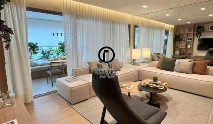 Apartamento para Venda - 146m², 4 Dormitórios sendo 2 suítes, 2 vagas - Chácara Klabin