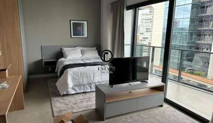 Apartamento para locação/aluguel 42m², 1 Dormitório e 1 vaga - Vila Olimpia