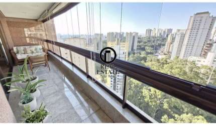Apartamento para Venda - 226m², 4 dormitórios, sendo 4 suites, 4 vagas - Morumbi