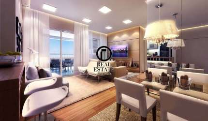 Apartamento para venda, 57m², 2 dormitórios (1 suíte), 1 vaga - Mooca.