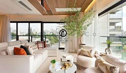 Apartamento para venda 306m², 4 Dormitórios sendo 1 Suíte e 6 Vagas - Santa Cecilia